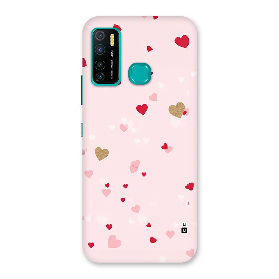 Flying Hearts Back Case for Infinix Hot 9 Pro