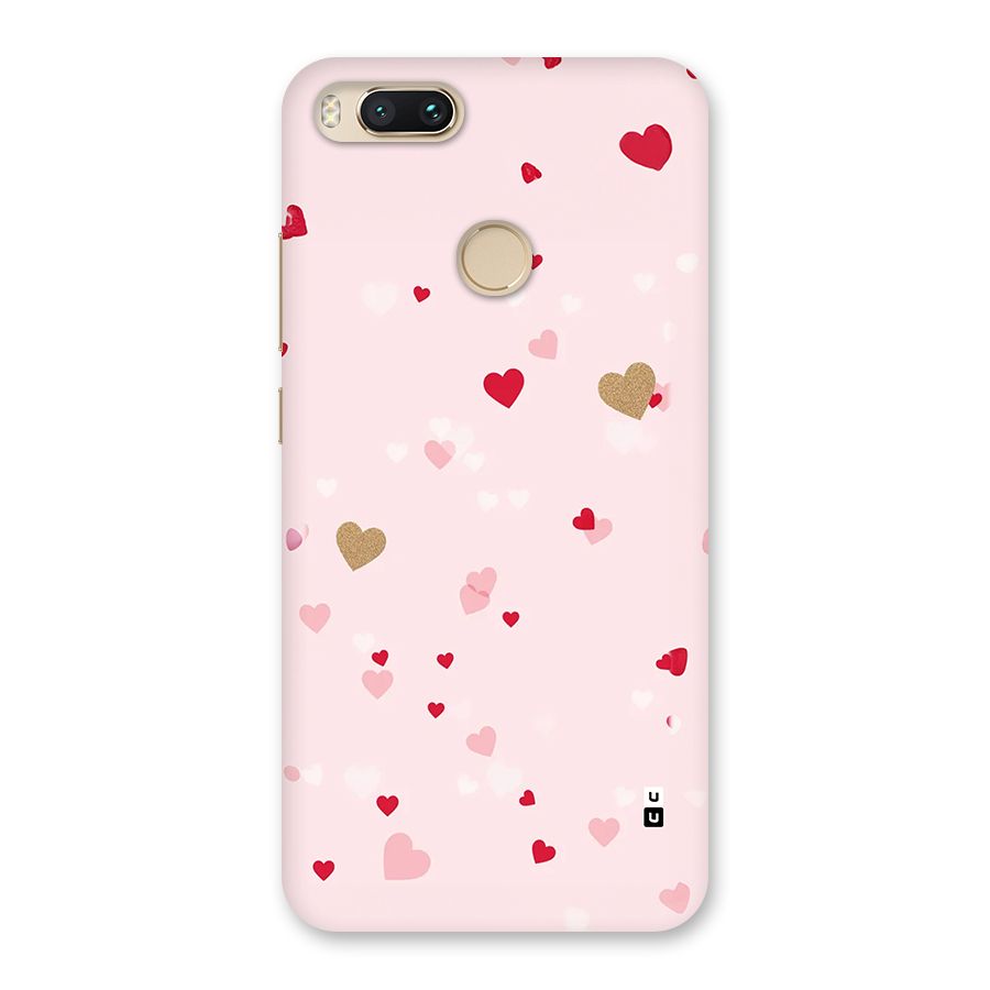 Flying Hearts Back Case for Mi A1
