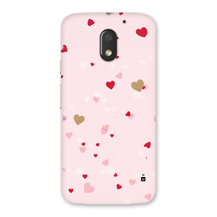 Flying Hearts Back Case for Moto E3 Power