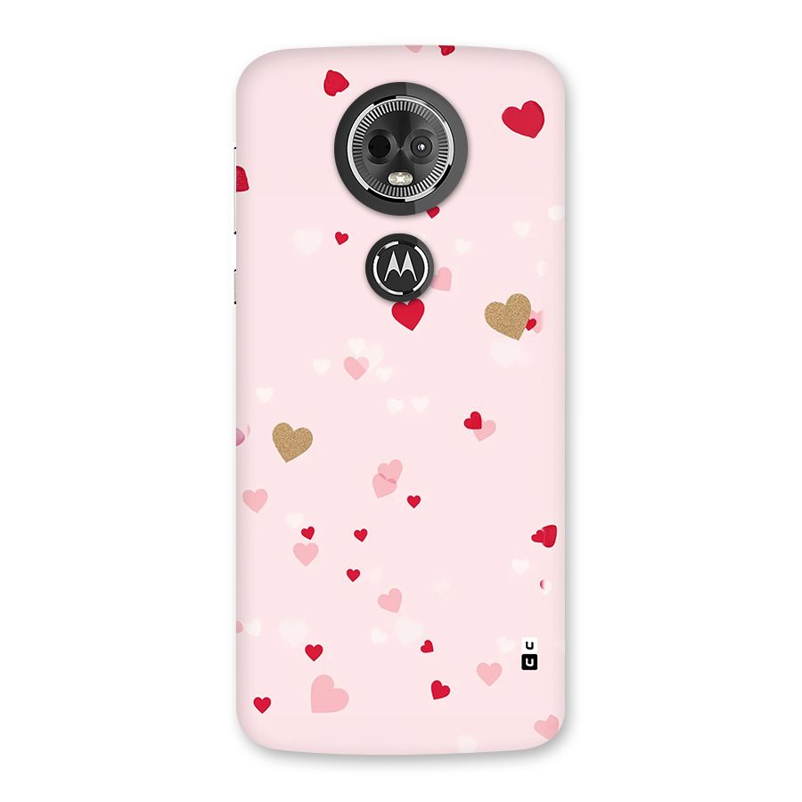 Flying Hearts Back Case for Moto E5 Plus