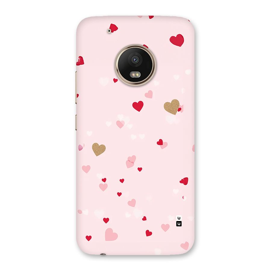 Flying Hearts Back Case for Moto G5 Plus