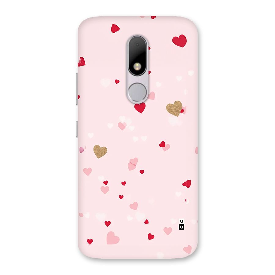 Flying Hearts Back Case for Moto M