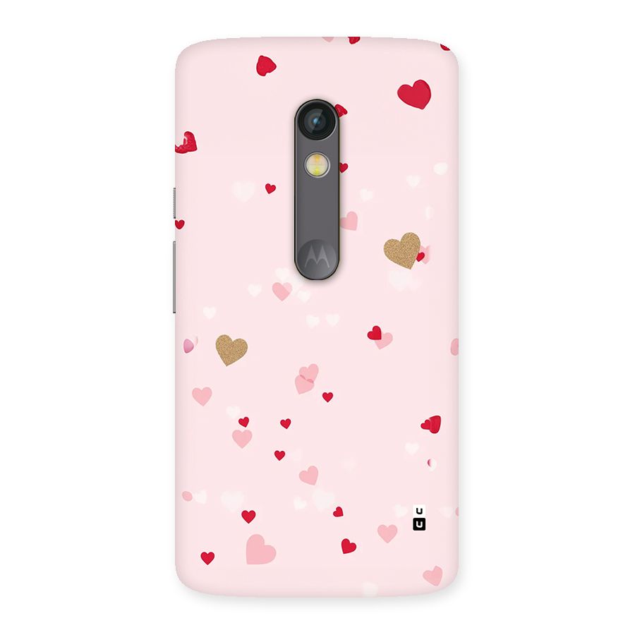 Flying Hearts Back Case for Moto X Play