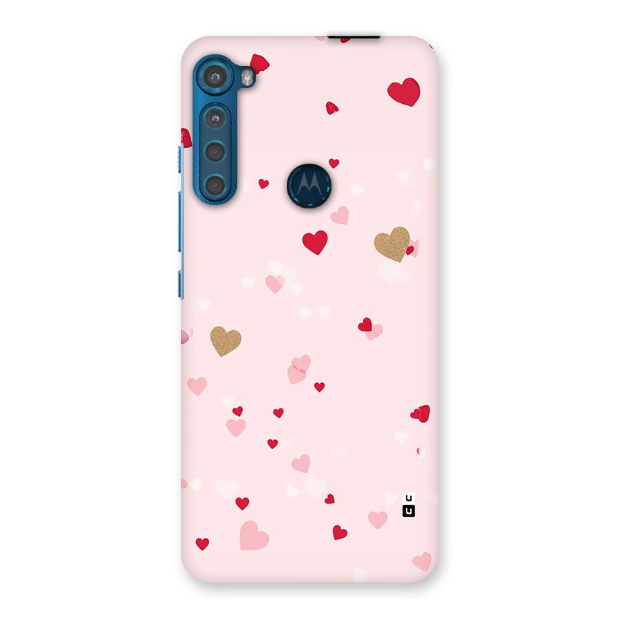 Flying Hearts Back Case for Motorola One Fusion Plus