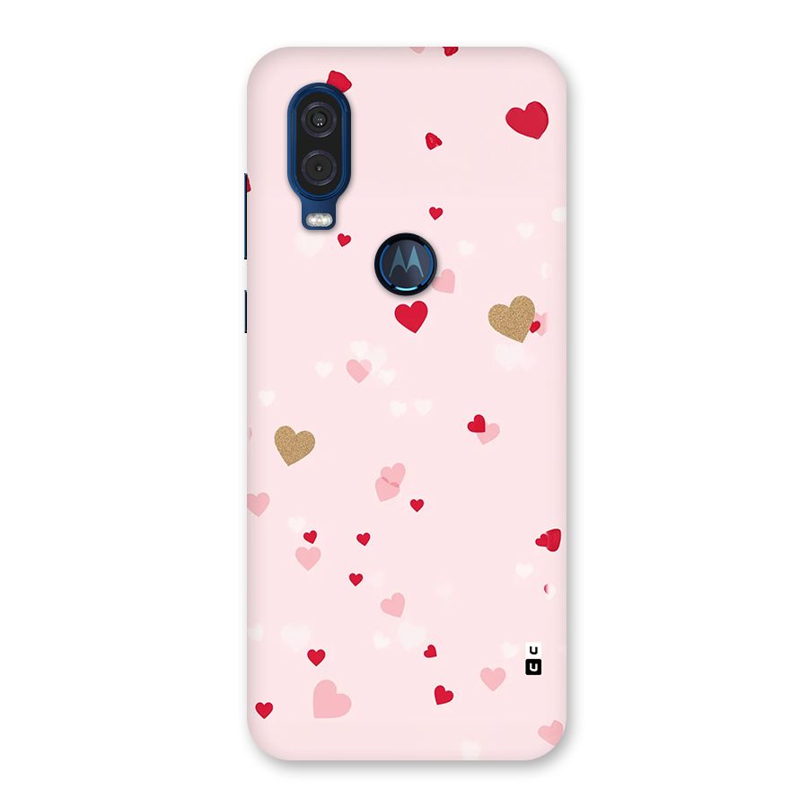 Flying Hearts Back Case for Motorola One Vision
