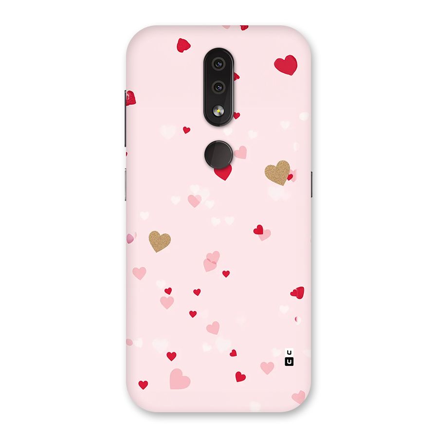 Flying Hearts Back Case for Nokia 4.2