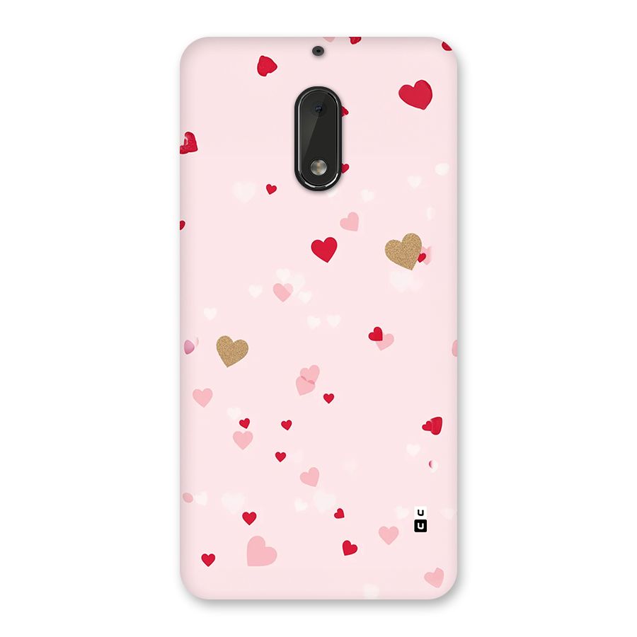 Flying Hearts Back Case for Nokia 6