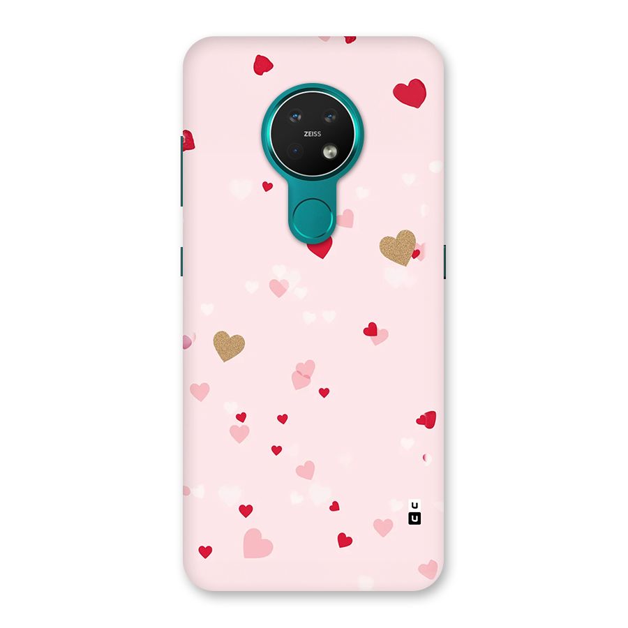 Flying Hearts Back Case for Nokia 7.2