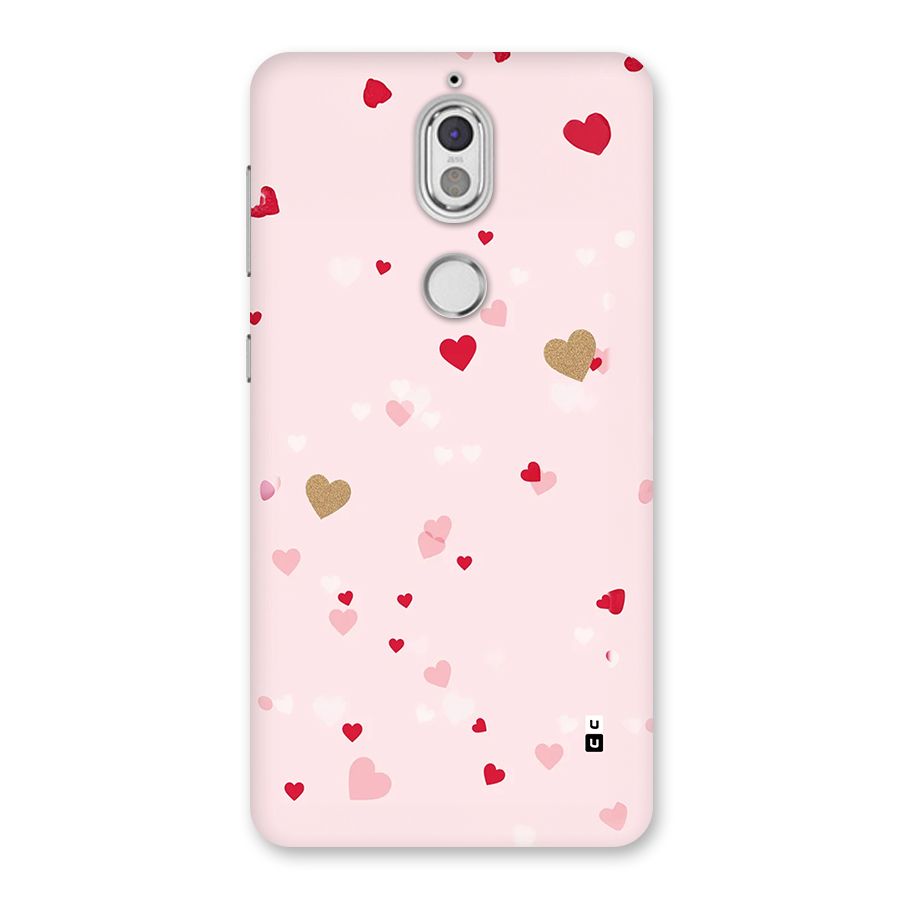 Flying Hearts Back Case for Nokia 7