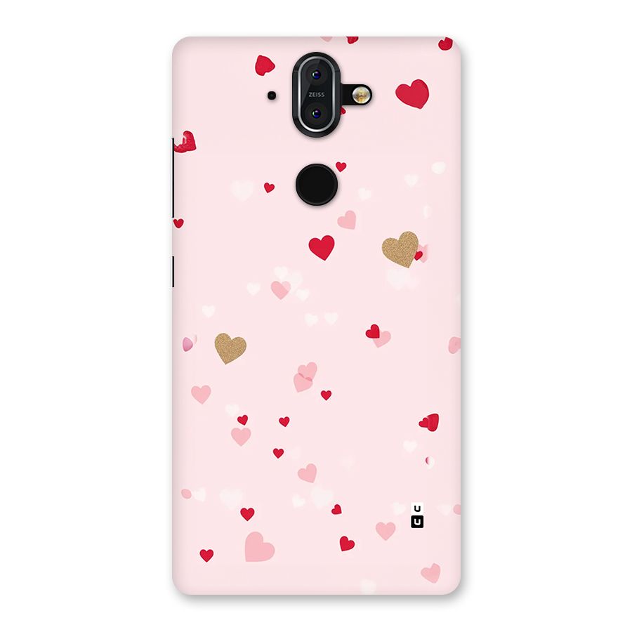 Flying Hearts Back Case for Nokia 8 Sirocco