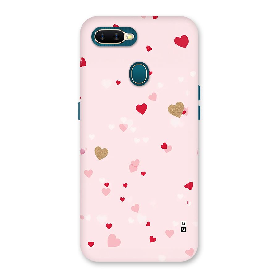 Flying Hearts Back Case for Oppo A12