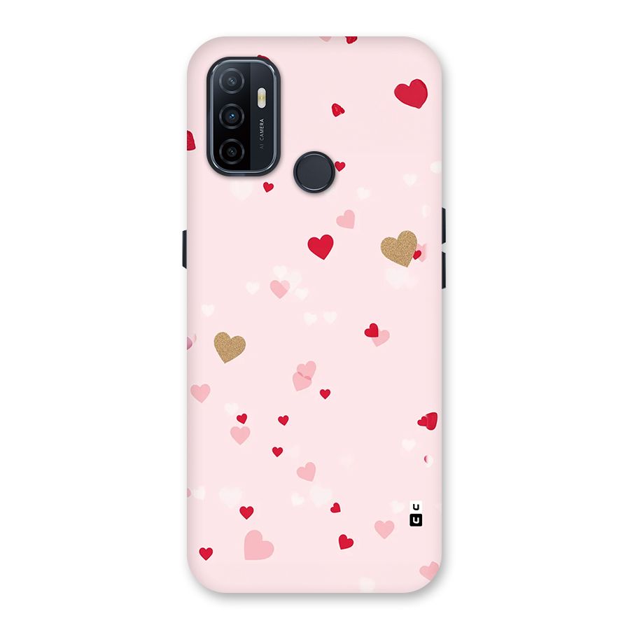 Flying Hearts Back Case for Oppo A32