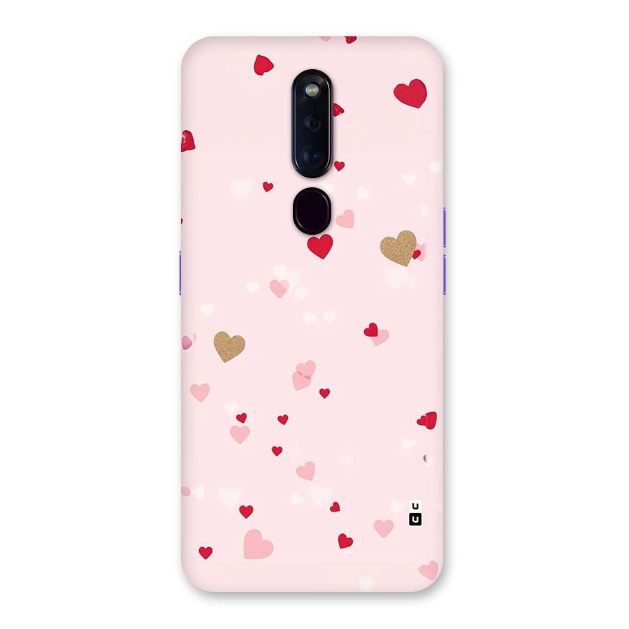 Flying Hearts Back Case for Oppo F11 Pro