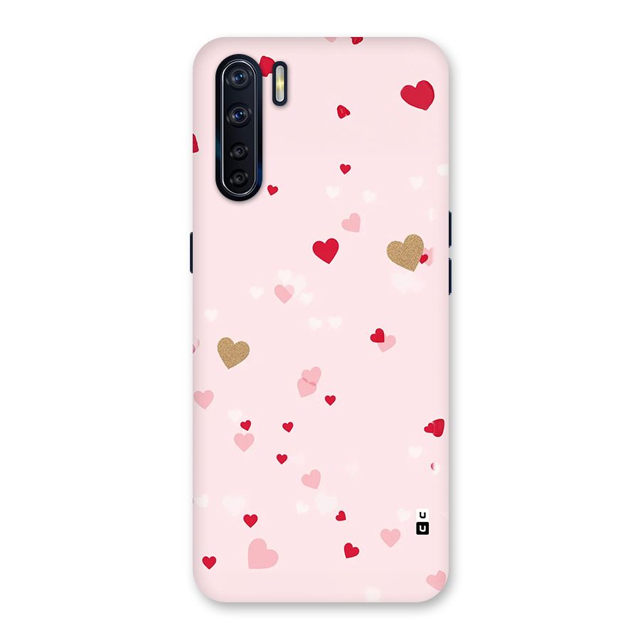 Flying Hearts Back Case for Oppo F15