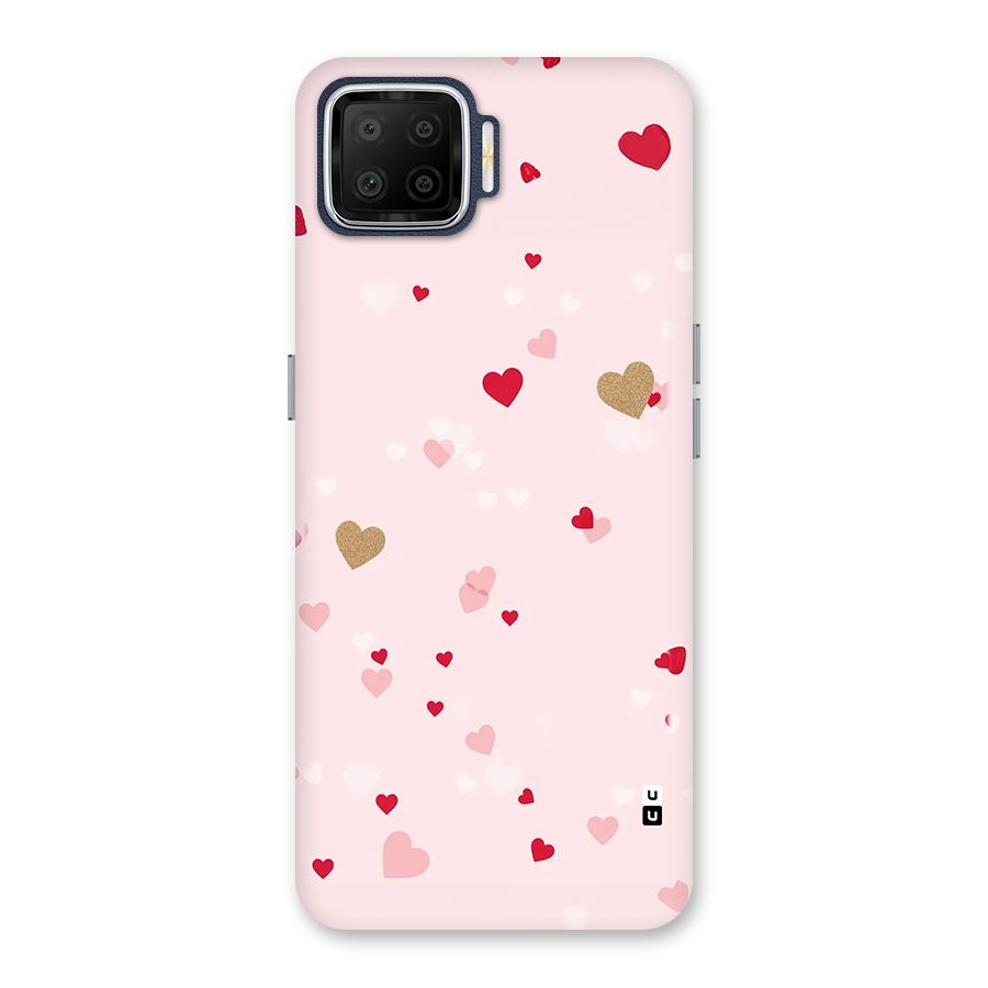Flying Hearts Back Case for Oppo F17