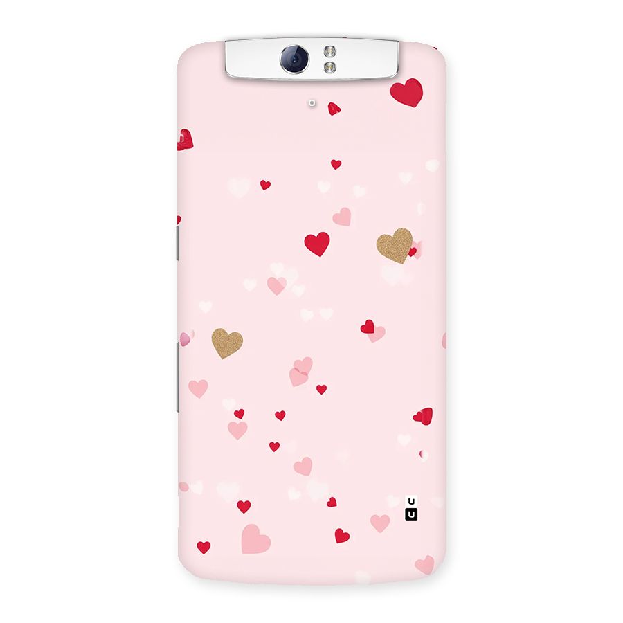 Flying Hearts Back Case for Oppo N1