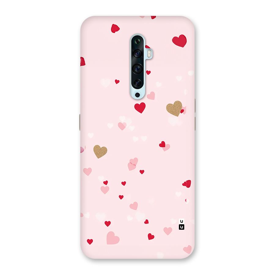 Flying Hearts Back Case for Oppo Reno2 F