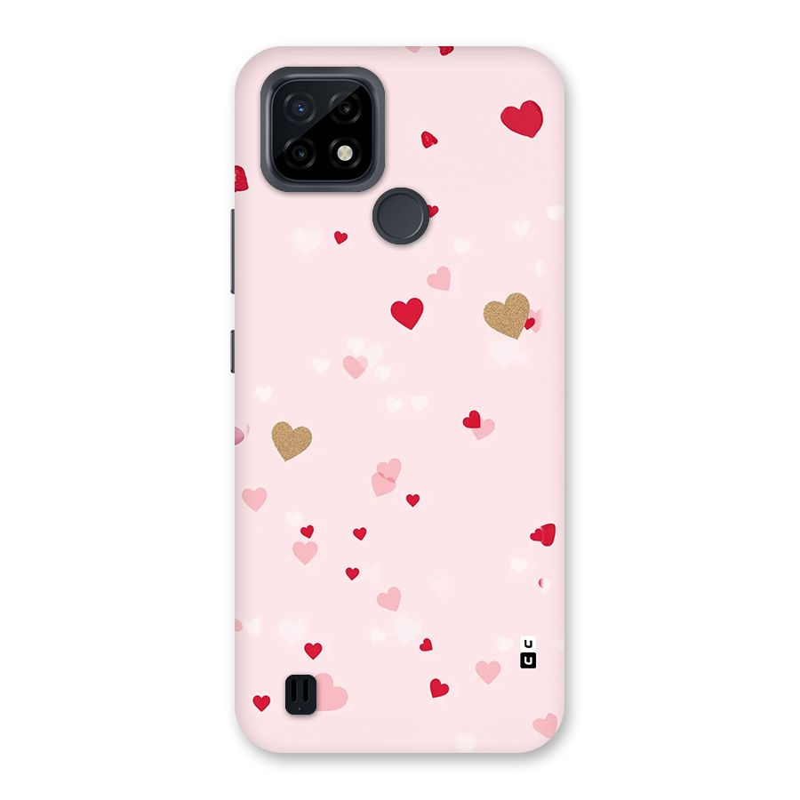 Flying Hearts Back Case for Realme C21