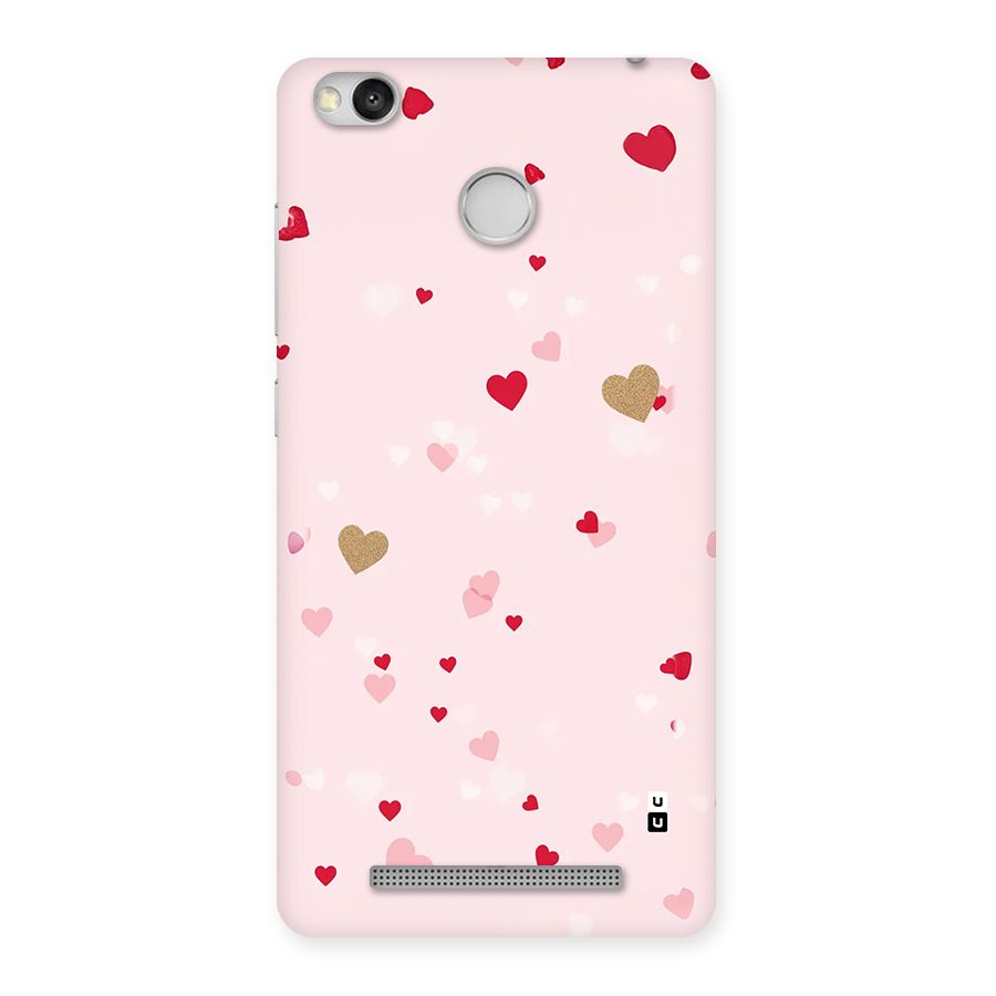 Flying Hearts Back Case for Redmi 3S Prime