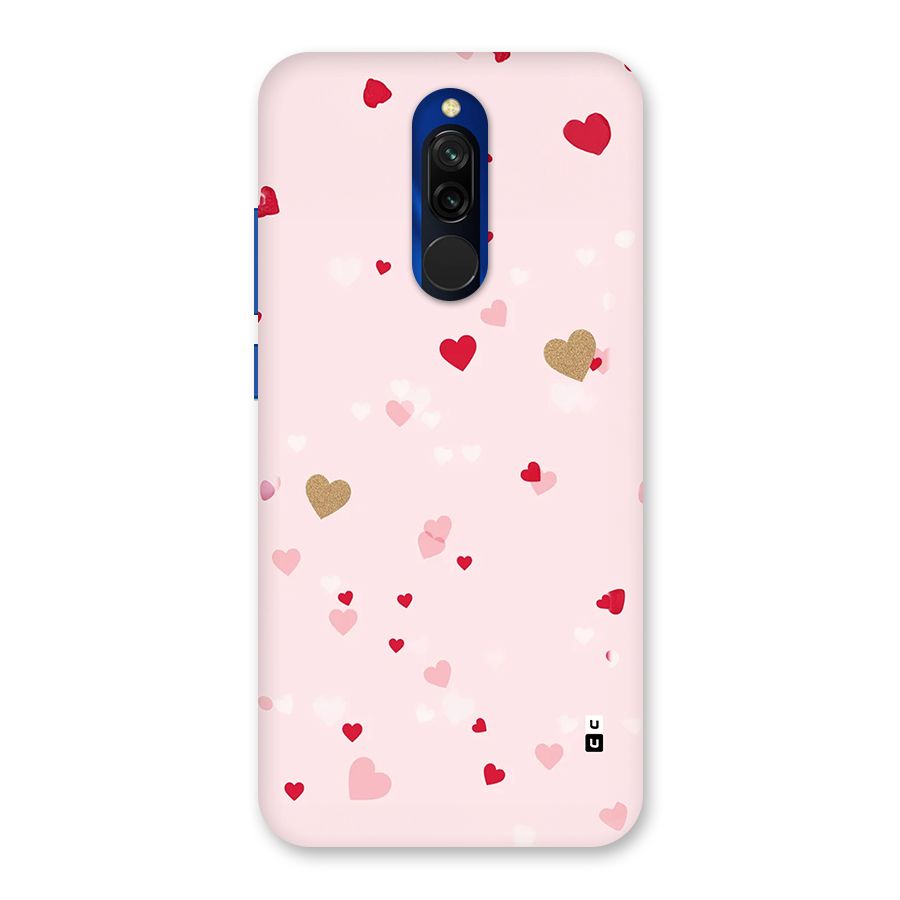 Flying Hearts Back Case for Redmi 8