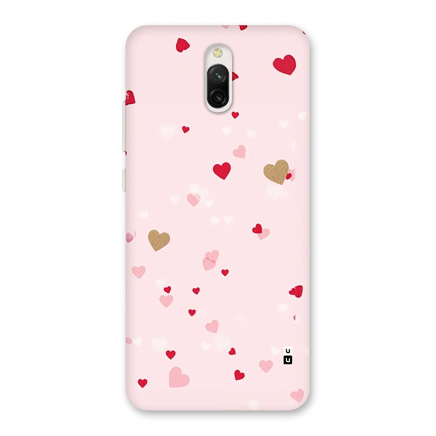 Flying Hearts Back Case for Redmi 8A Dual