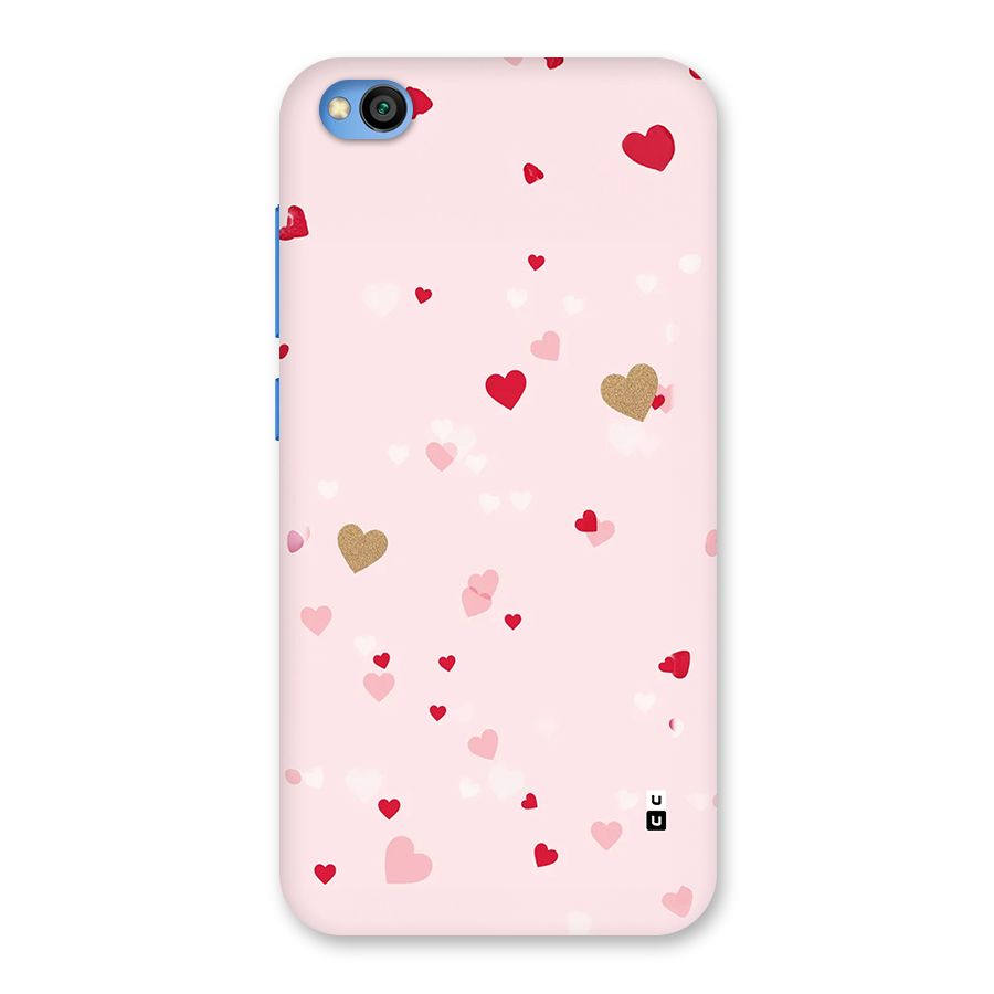 Flying Hearts Back Case for Redmi Go