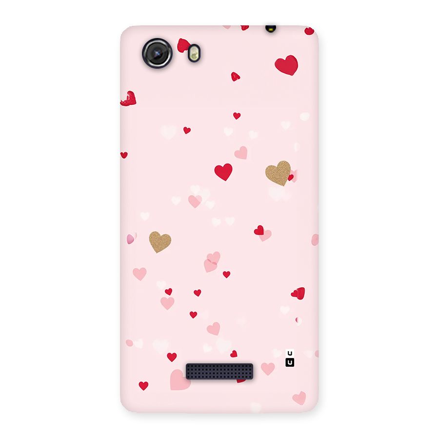 Flying Hearts Back Case for Unite 3