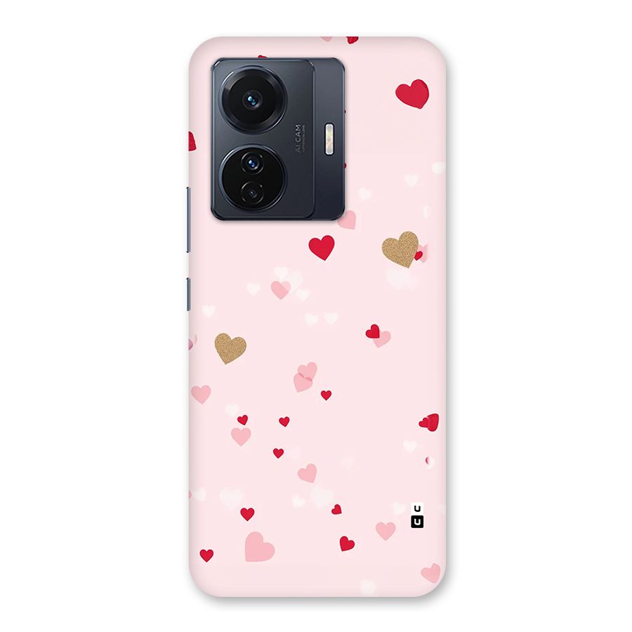 Flying Hearts Back Case for Vivo T1 Pro