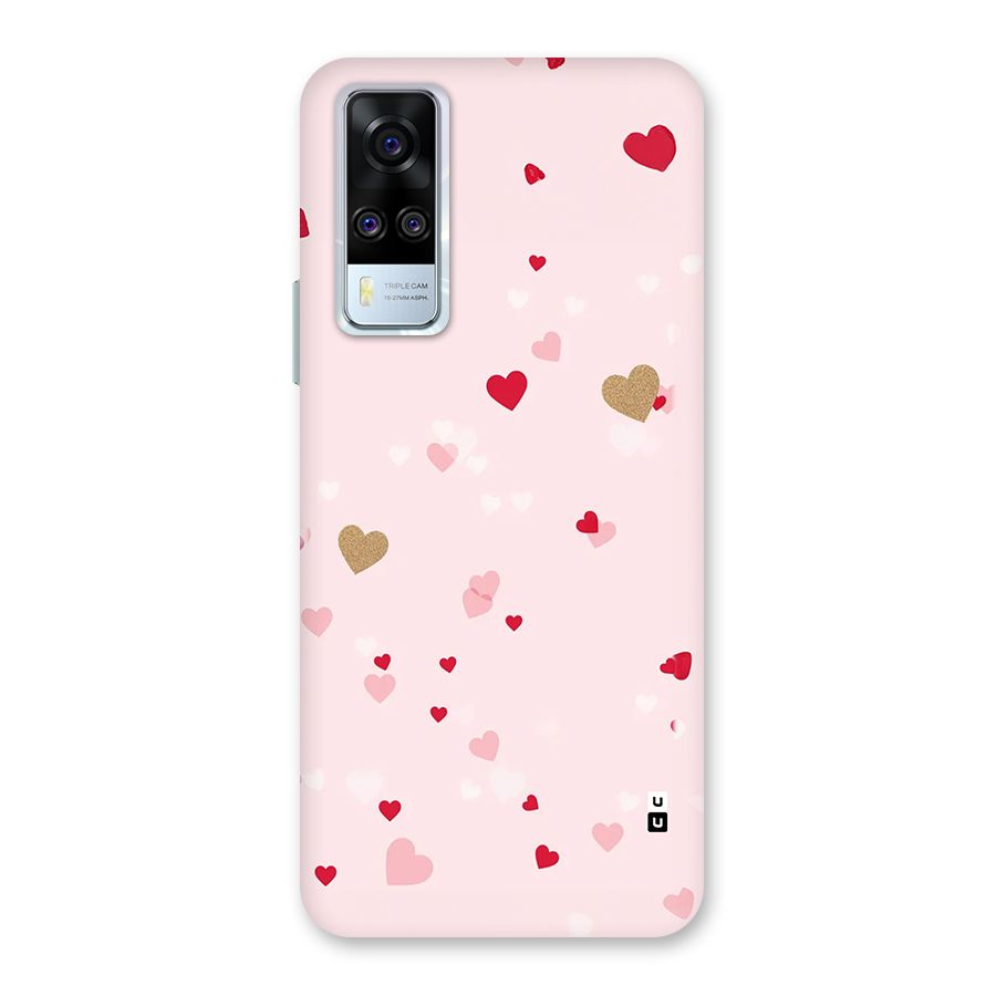Flying Hearts Back Case for Vivo Y31
