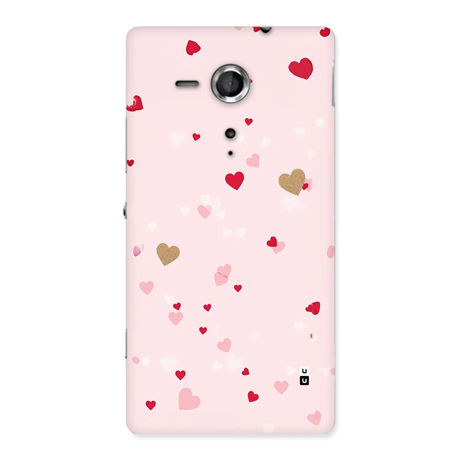 Flying Hearts Back Case for Xperia Sp