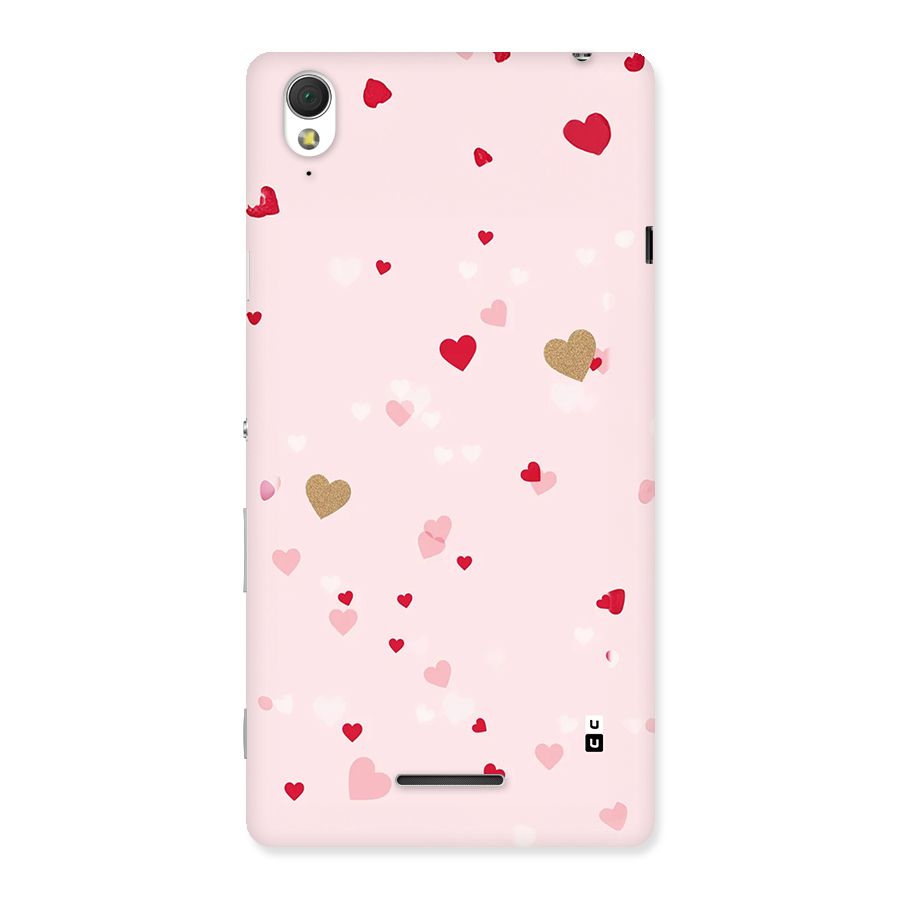 Flying Hearts Back Case for Xperia T3