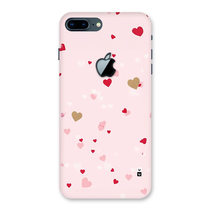 Flying Hearts Back Case for iPhone 7 Plus Apple Cut