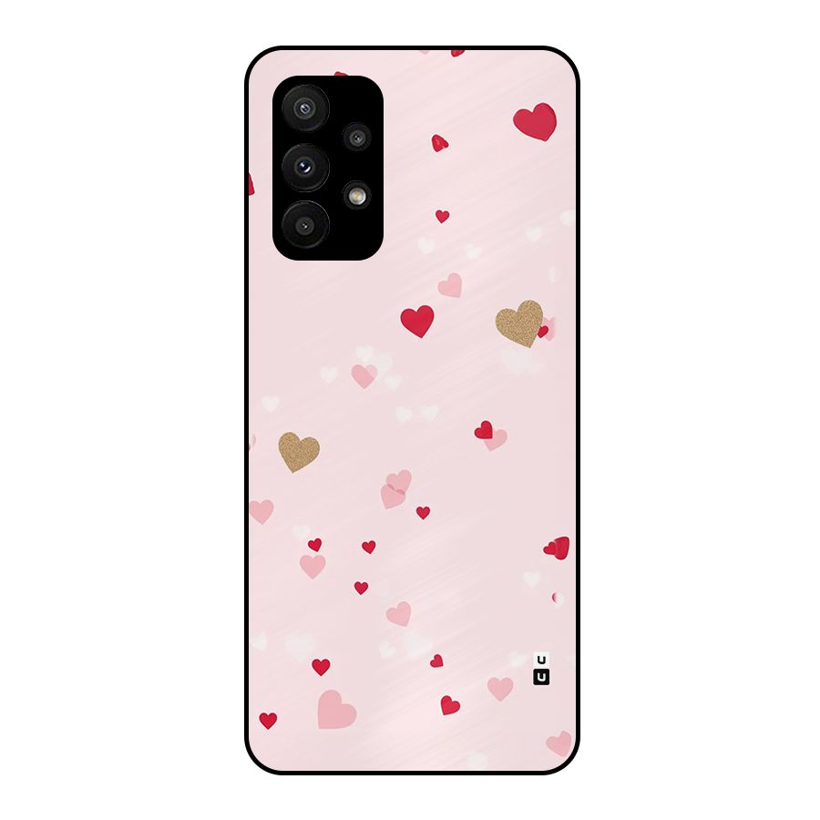 Flying Hearts Metal Back Case for Galaxy A23
