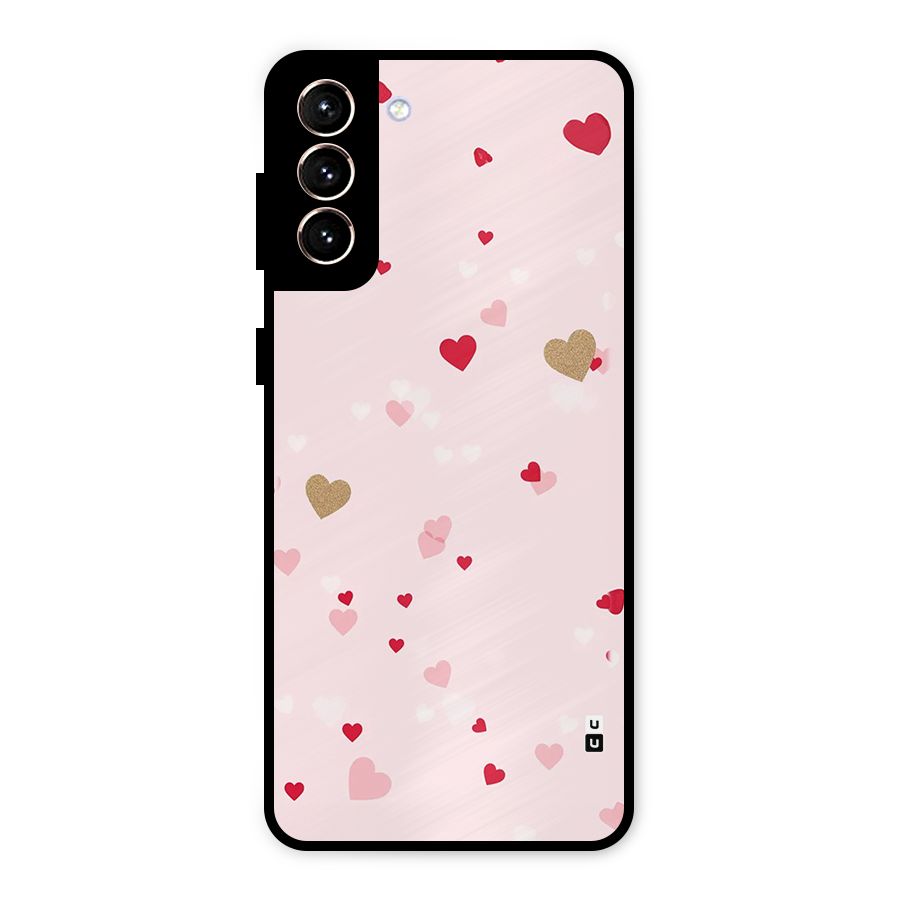 Flying Hearts Metal Back Case for Galaxy S21 Plus