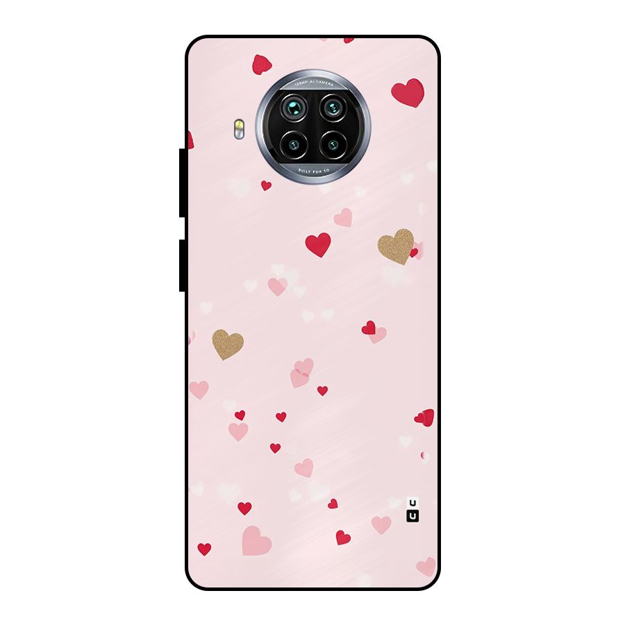 Flying Hearts Metal Back Case for Mi 10i