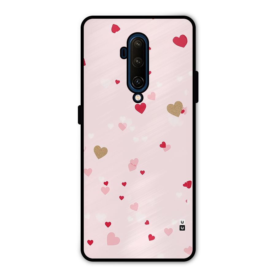 Flying Hearts Metal Back Case for OnePlus 7T Pro