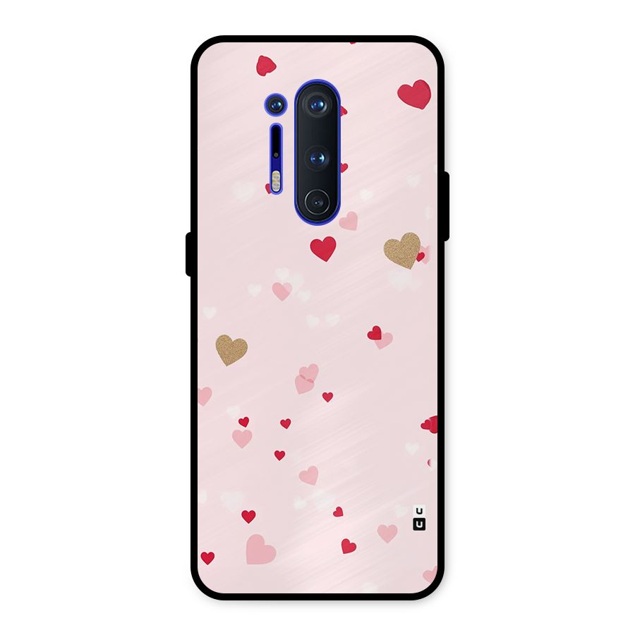 Flying Hearts Metal Back Case for OnePlus 8 Pro