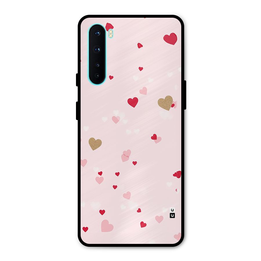 Flying Hearts Metal Back Case for OnePlus Nord