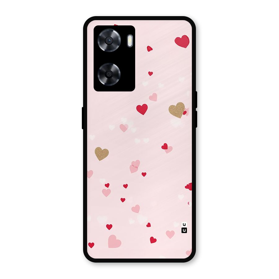 Flying Hearts Metal Back Case for OnePlus Nord N20 SE