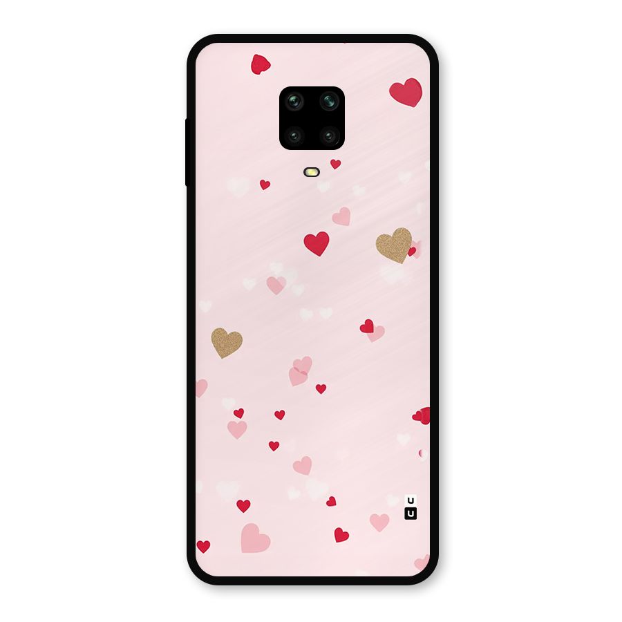 Flying Hearts Metal Back Case for Poco M2