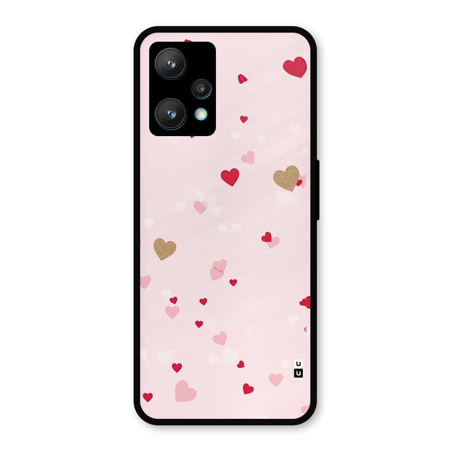 Flying Hearts Metal Back Case for Realme 9 Pro Plus 5G