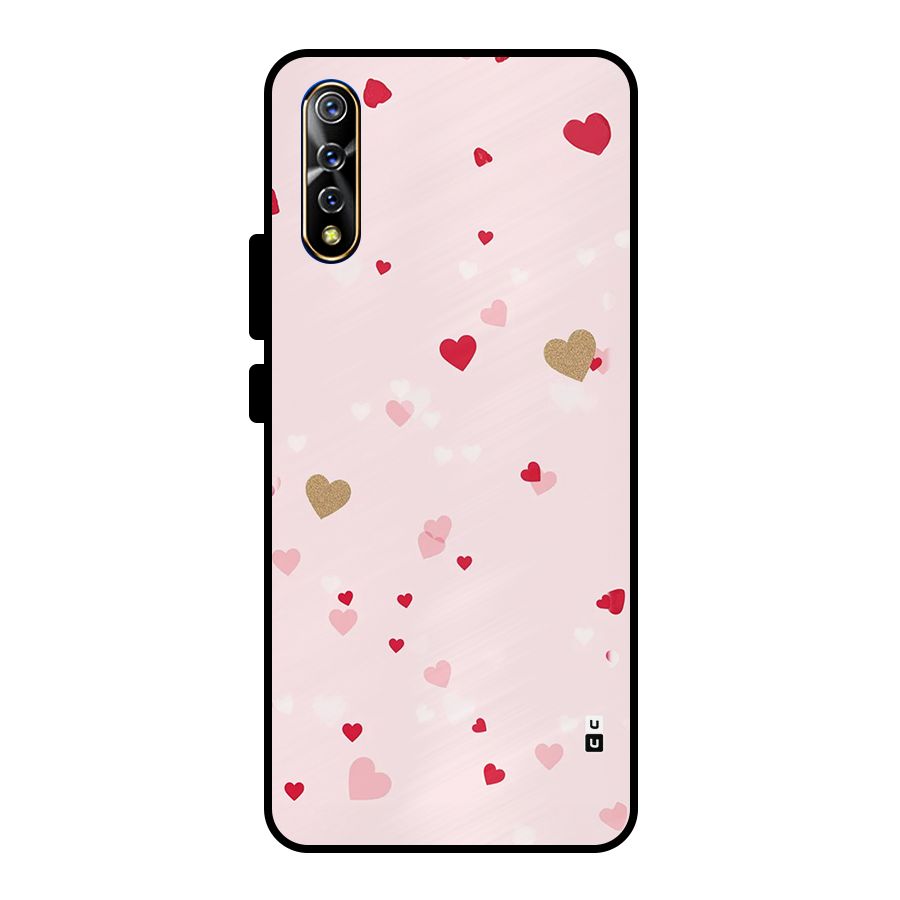 Flying Hearts Metal Back Case for Vivo S1