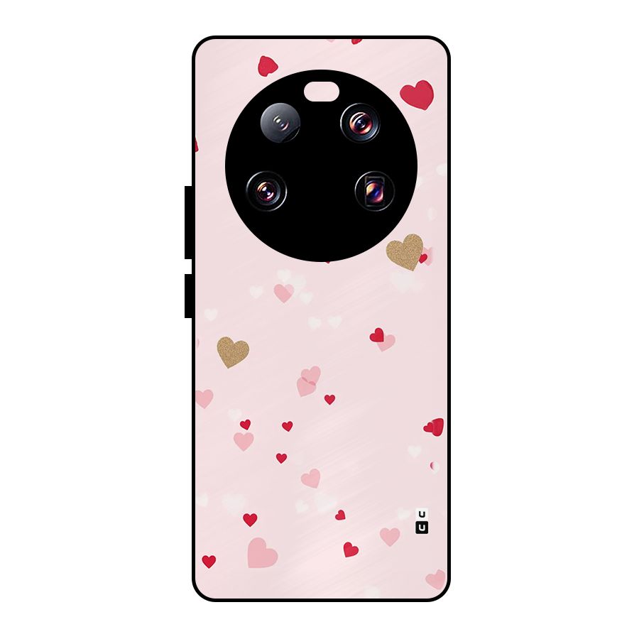 Flying Hearts Metal Back Case for Xiaomi 13 Ultra