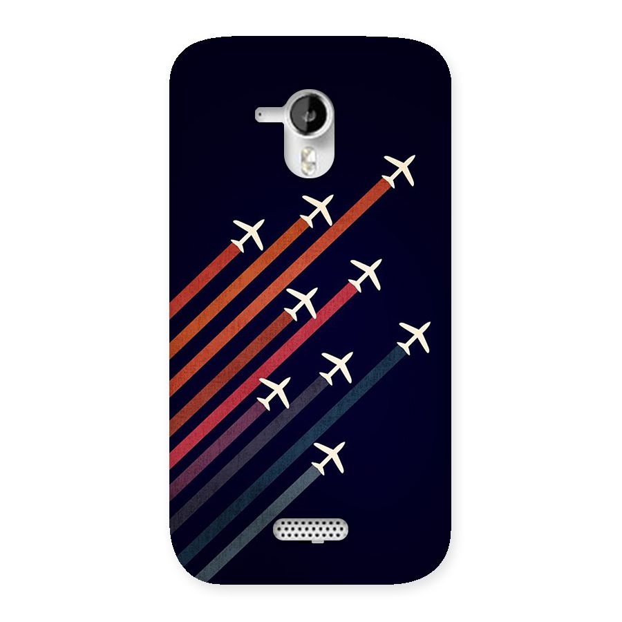 Flying Planes Back Case for Canvas HD A116