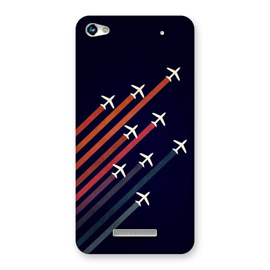 Flying Planes Back Case for Canvas Hue 2 A316