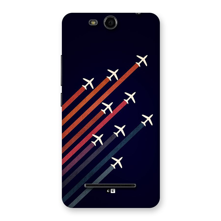 Flying Planes Back Case for Canvas Juice 3 Q392