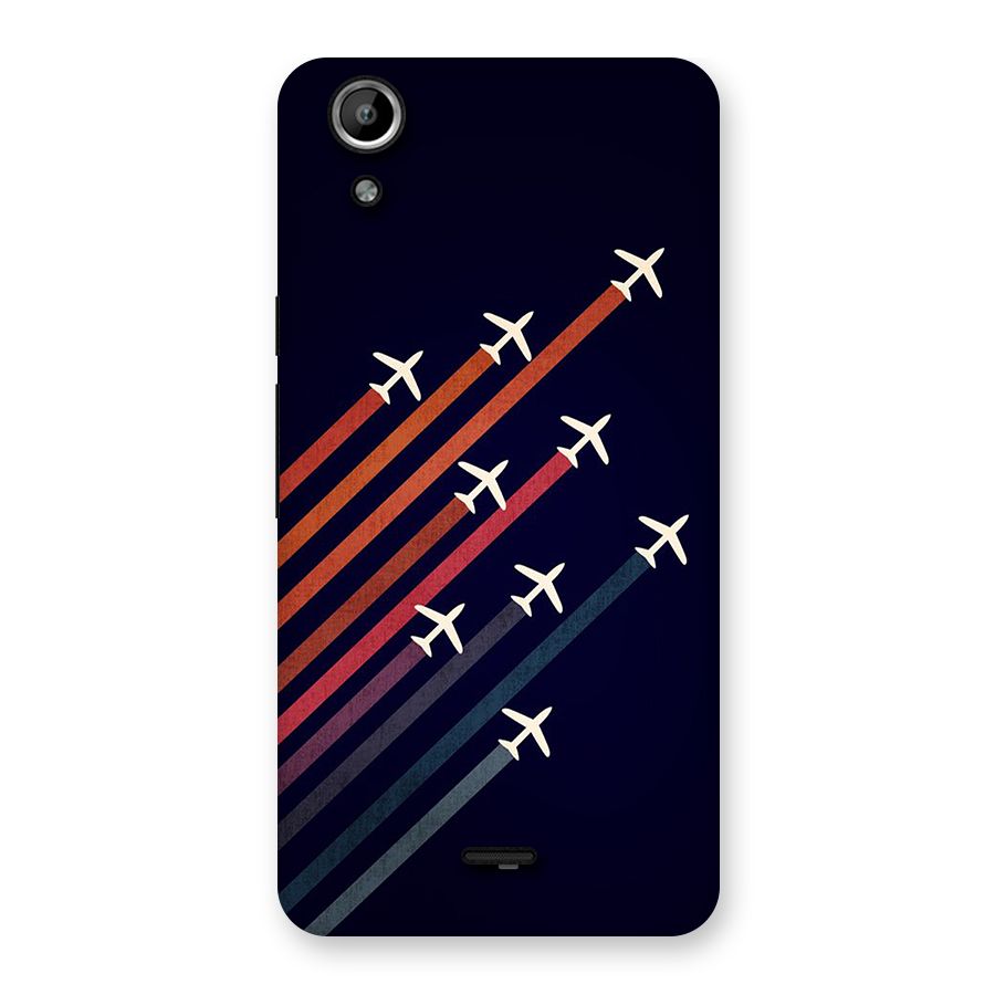 Flying Planes Back Case for Canvas Selfie Lens Q345
