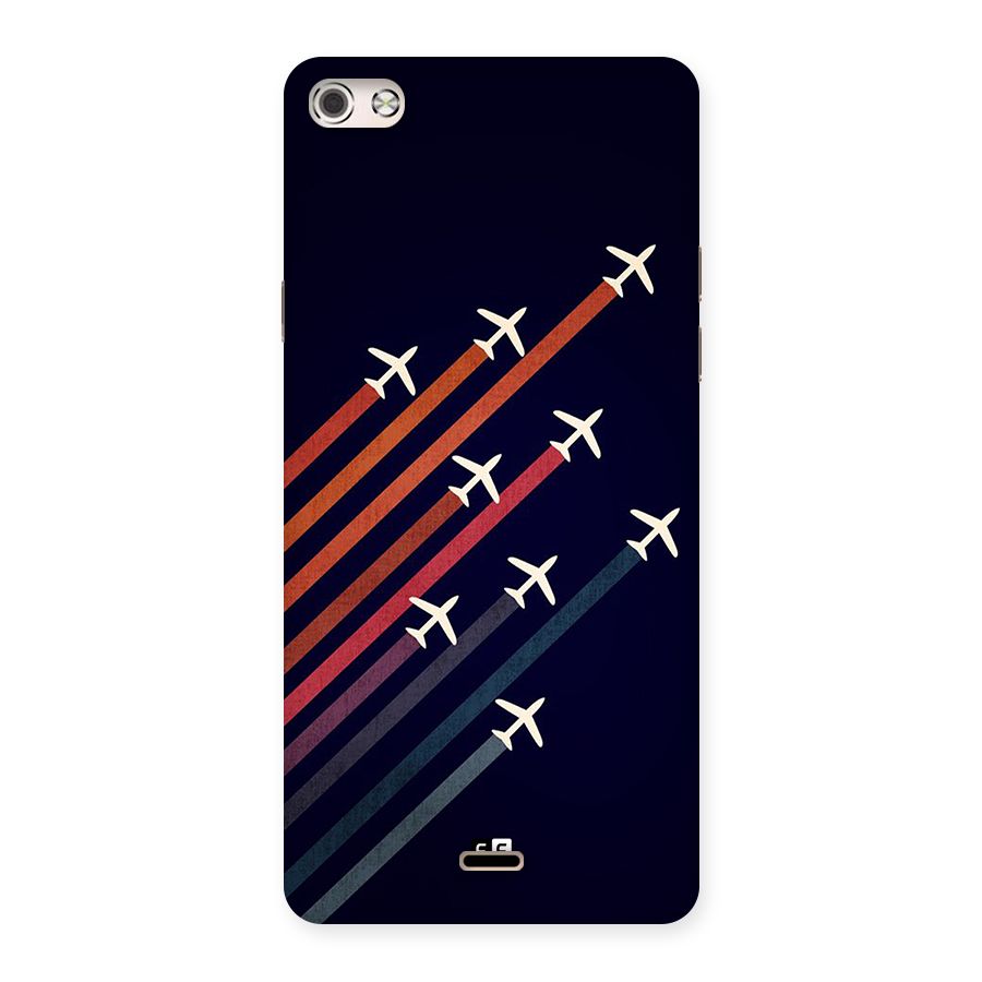 Flying Planes Back Case for Canvas Silver 5