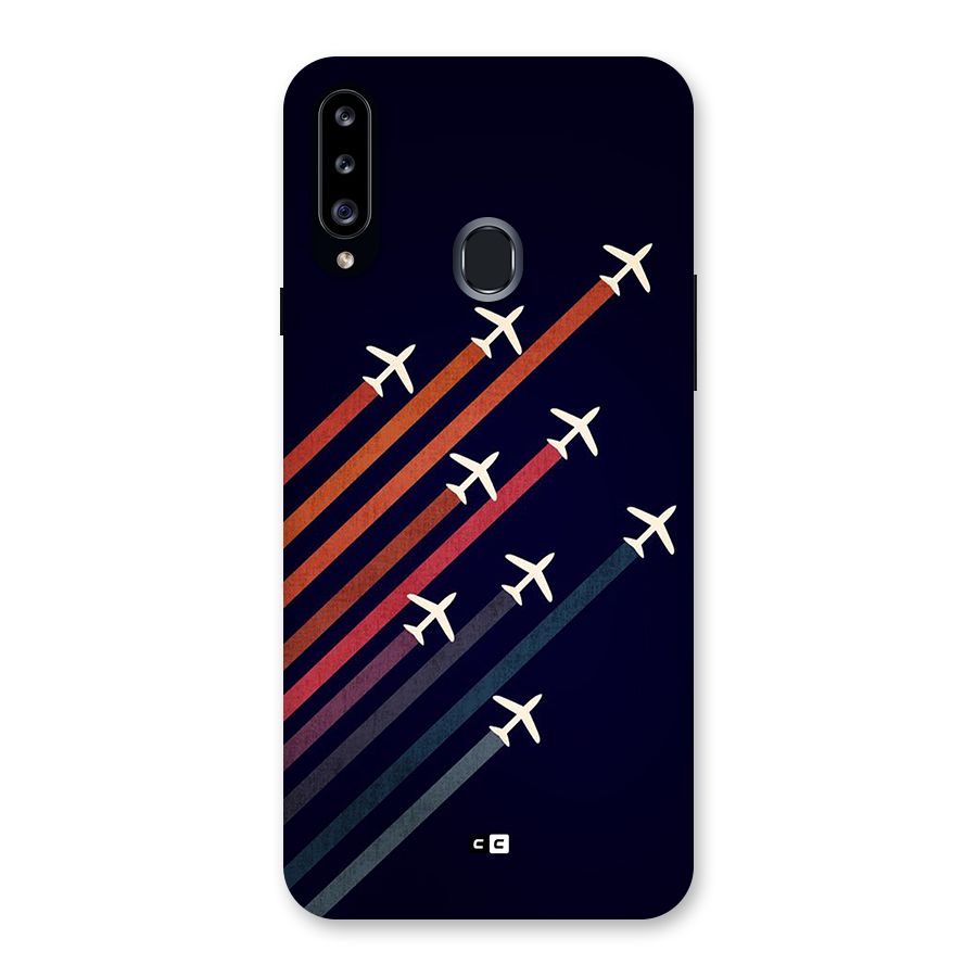 Flying Planes Back Case for Galaxy A20s