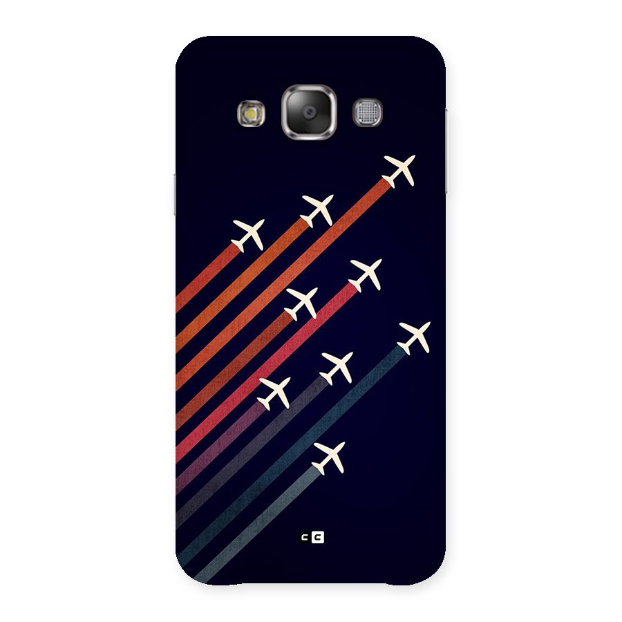 Flying Planes Back Case for Galaxy E7